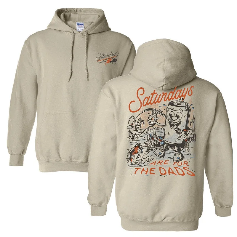 Saturdays Are For The Dads Fishing Hoodie