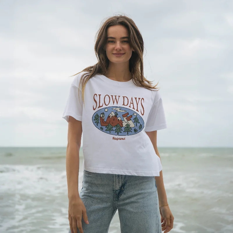 Women's Slow Days Boxy T-Shirt