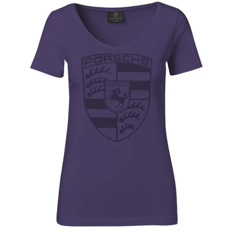 Porsche Crest Women's T-Shirt - Ultraviolet (US-market release)