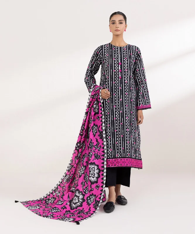 Printed Khaddar Dupatta