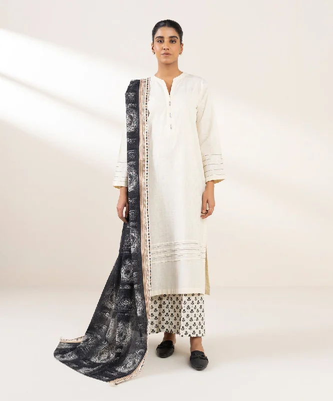 Printed Khaddar Dupatta