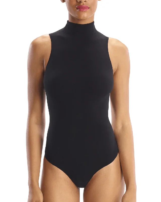 Commando Ballet Sleeveless Mockneck Bodysuit