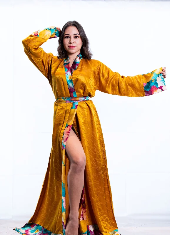 Julia Silk kimono Robe