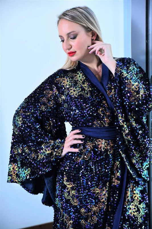 Melissa Velvet kimono robe