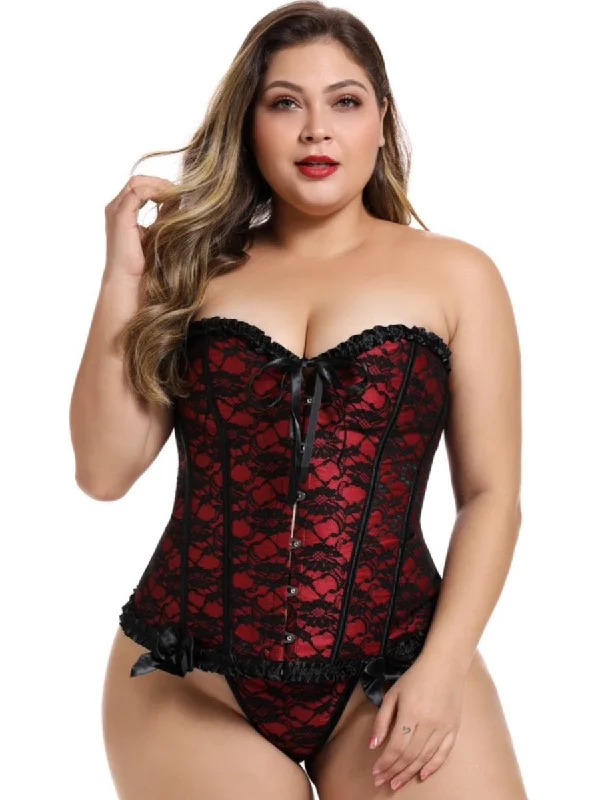 Lace Corset Set