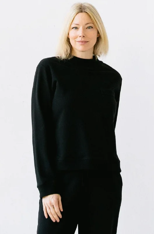 Mock Neck Sweatshirt