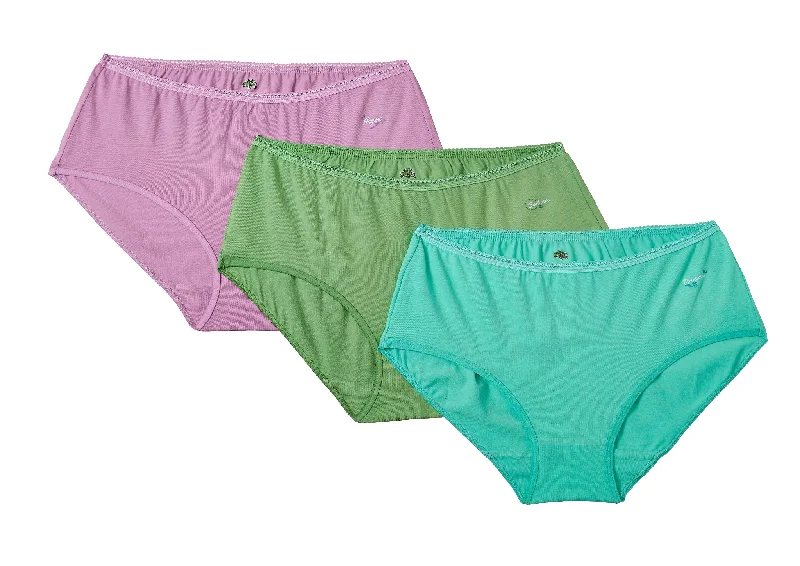 UNMADE SOLID HIPSTER (LIGHT PURPLE, LIGHT GREEN, MINT) PACK OF 3