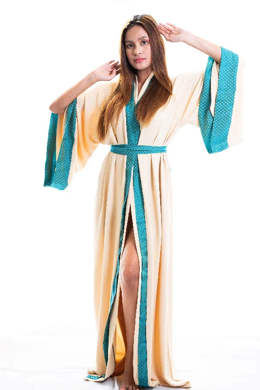 Kiara cotton kimono robe