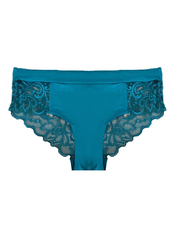 AiraModal™ Low-rise Teal Lace Cheeky