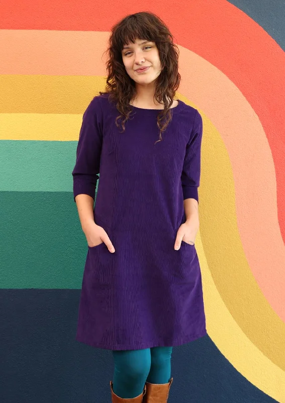 Jamie Corduroy Dress Parachute Purple