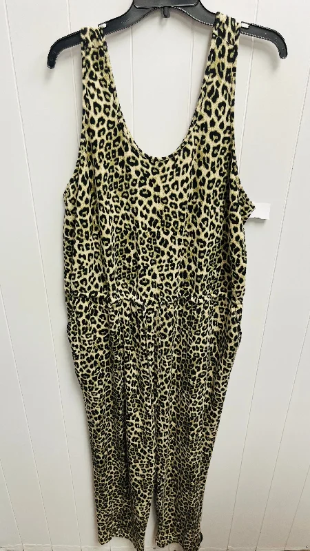 Animal Print Jumpsuit Torrid, Size 3x