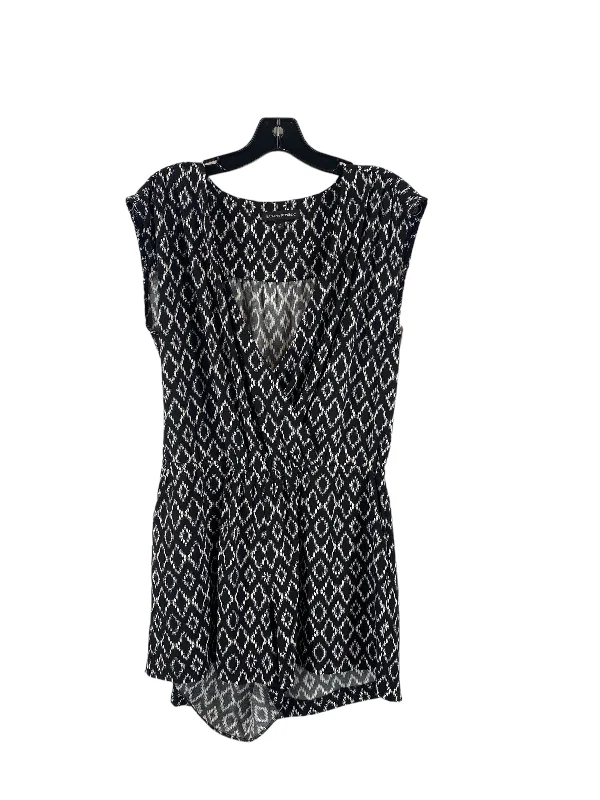 Black & White Romper Banana Republic, Size 8