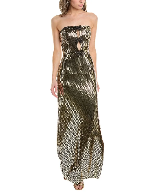 Liv Foster Sequin Column Gown