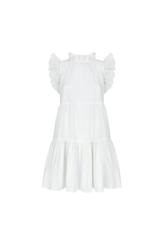 Luna Mini Dress In White