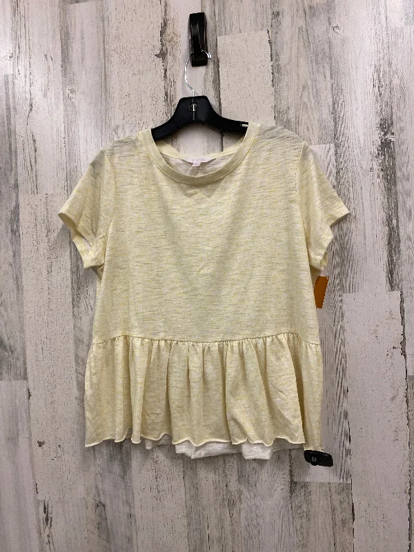 Top Short Sleeve By Lc Lauren Conrad  Size: L