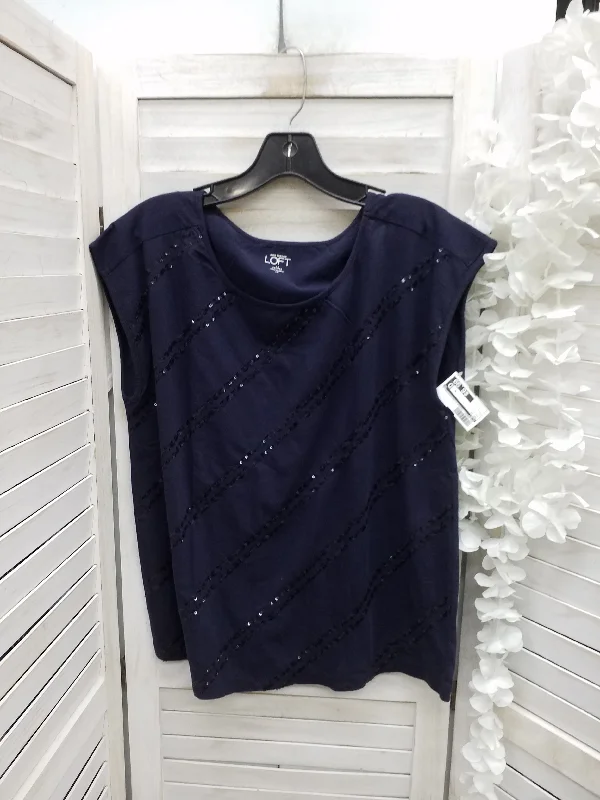 Top Short Sleeve By Loft  Size: L