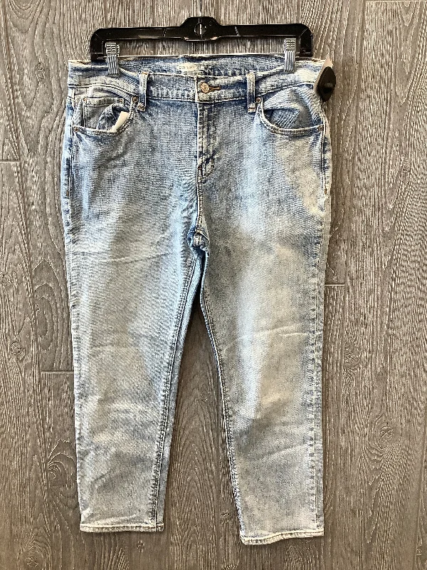 Blue Denim Jeans Boyfriend Old Navy, Size 10petite