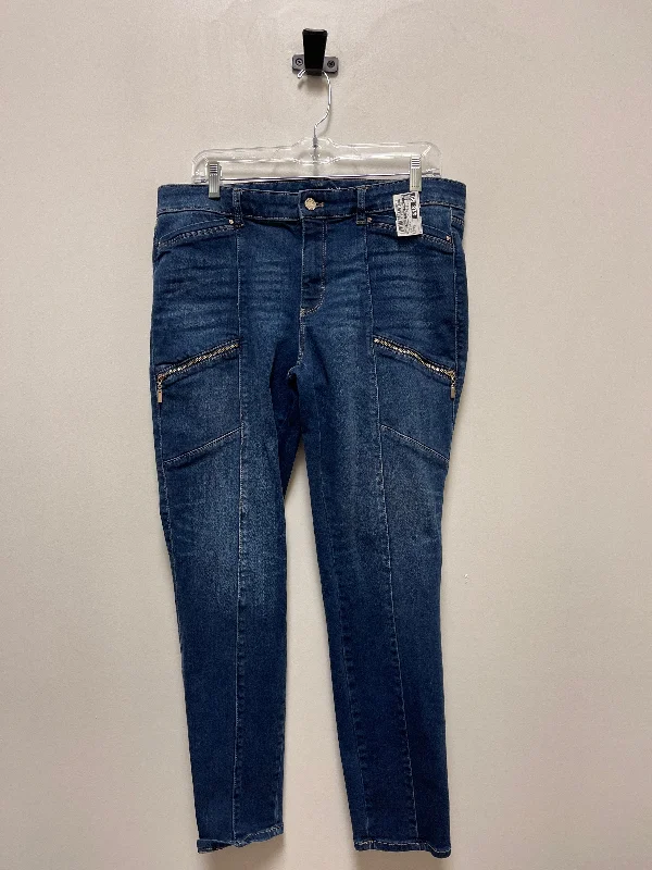 Blue Denim Jeans Skinny White House Black Market, Size 12