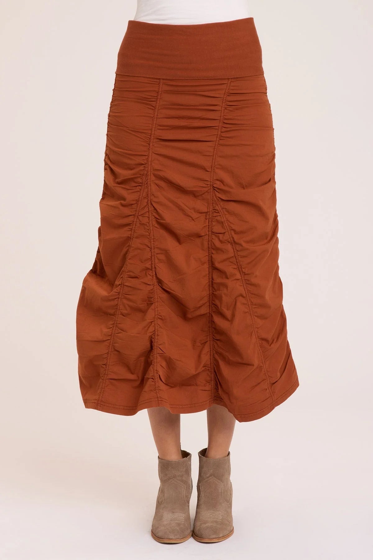 Gored Peasant Skirt - Campfire