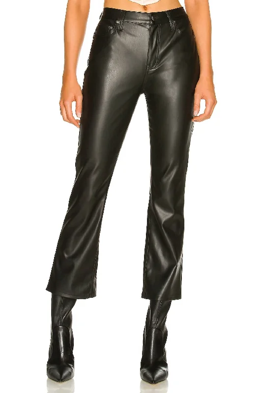 Lennon High Rise Pant In Black