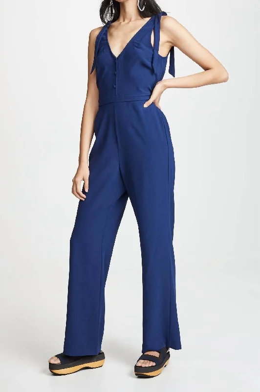 Topeka Jumpsuit In Lapis