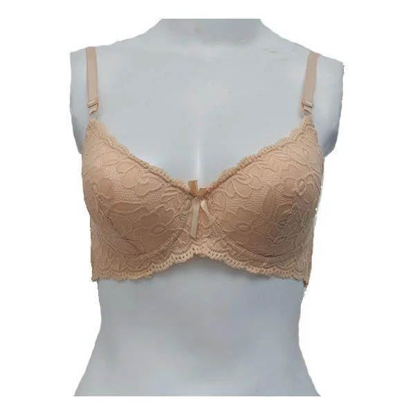 Floral Net Delicate Bra