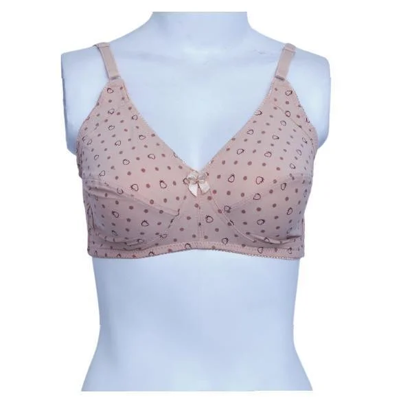 Hearts And Dots Print Everyday Bra online at Shapewear.Pk